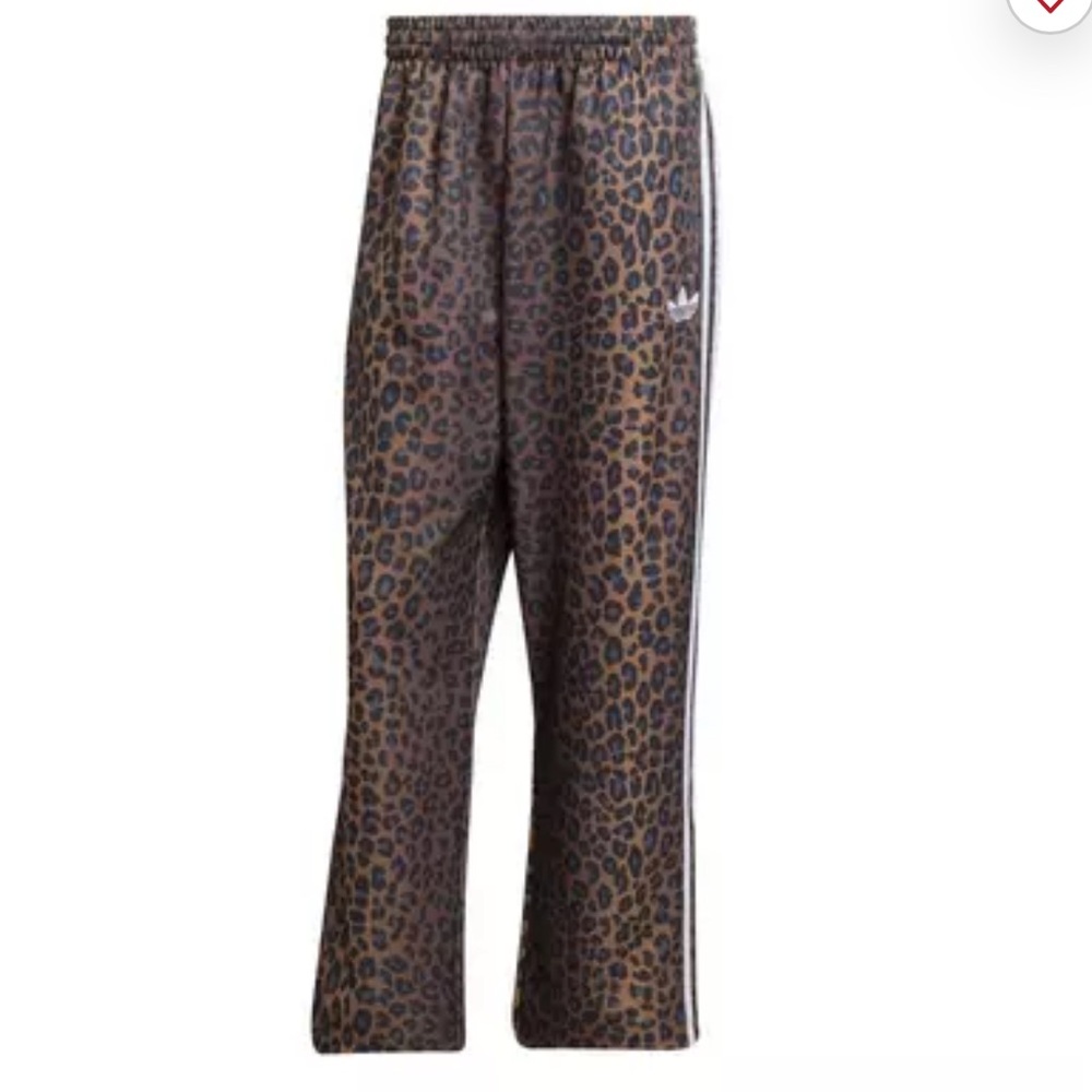 adidas Originals Men's Firebird Loose Leopard Track Pants